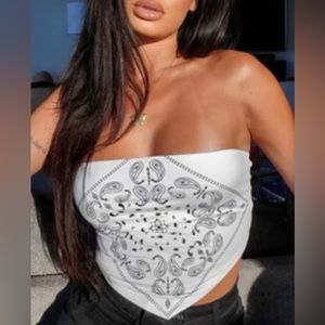 Badie from the block crop top